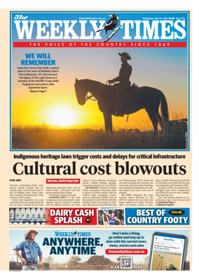 Cover of Weekly Times