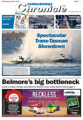 Cover of Yarrawonga Chronicle