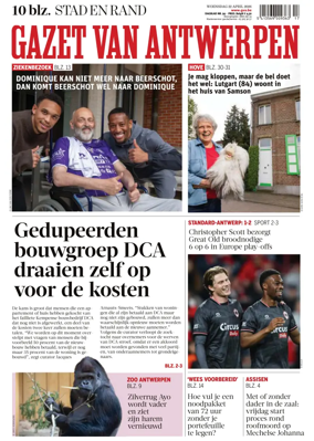 Cover of Gazet van Antwerpen Stad en Rand