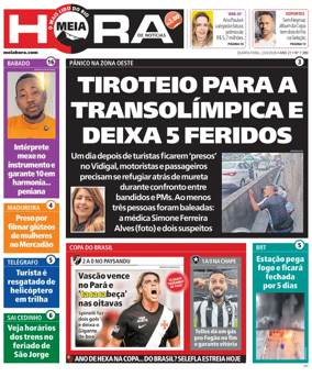 Cover of Meiahora - RJ