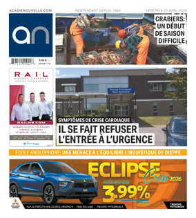 Cover of Acadie Nouvelle