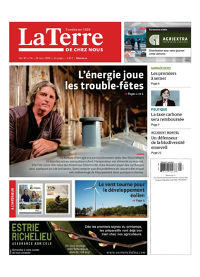 Cover of La Terre de chez nous