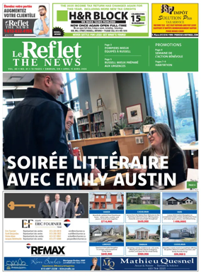 Cover of Le Reflet (The News)