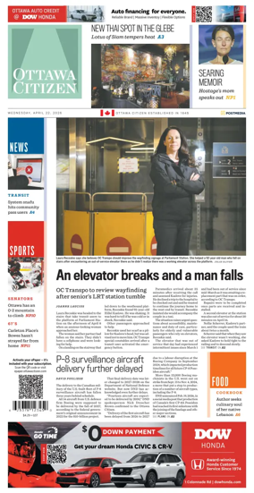 Cover of Ottawa Citizen