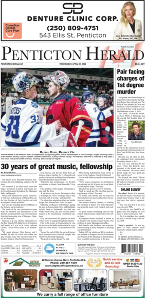 Cover of Penticton Herald