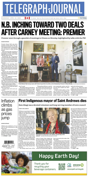 Cover of Telegraph-Journal