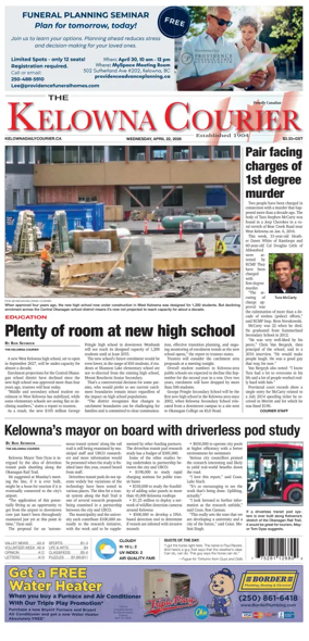 Cover of The Daily Courier