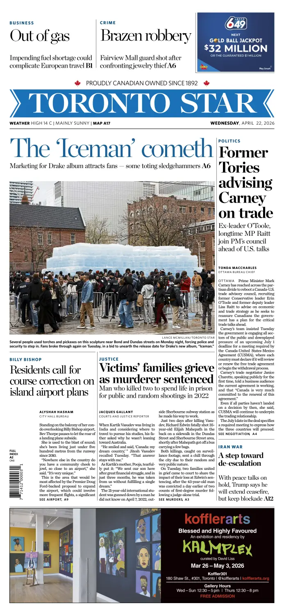Cover of Toronto Star