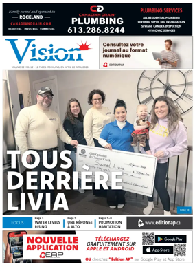 Cover of Vision (Canada)