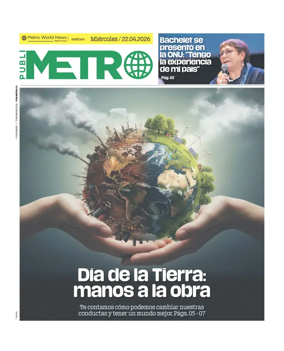 Cover of Publimetro Chile