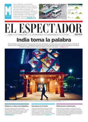 Cover of El Espectador