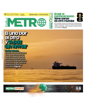 Cover of Publimetro Medellin