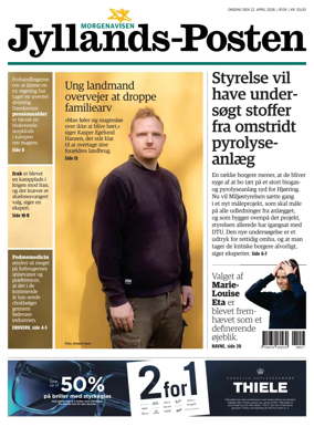 Cover of Jyllands-Posten
