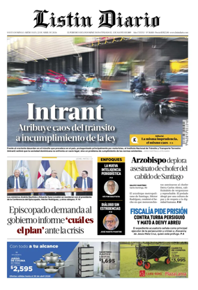 Cover of Listin Diario