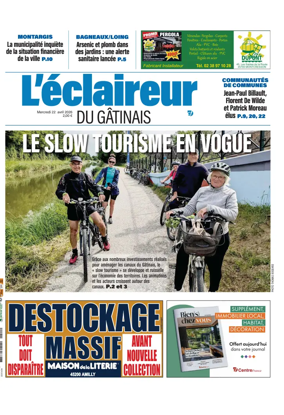 Cover of L'Eclaireur du Gatinais