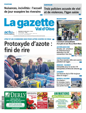 Cover of La Gazette Val d'Oise