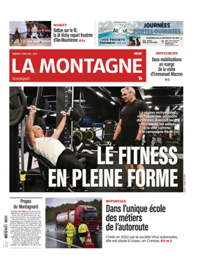 Cover of La Montagne (Vichy)