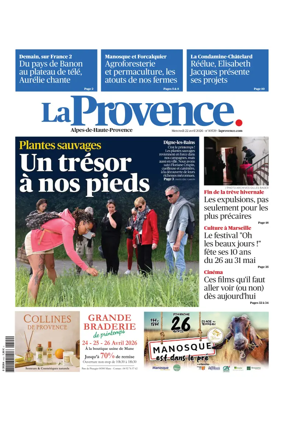 Cover of La Provence Alpes-de-Haute-Provence