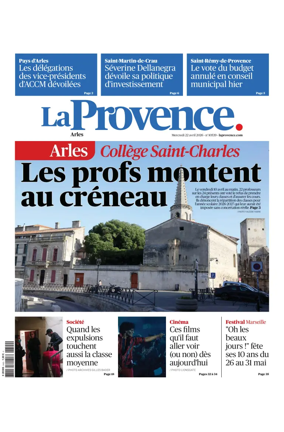 Cover of La Provence Arles