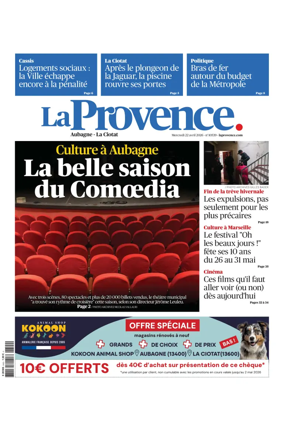 Cover of La Provence Aubagne-La Ciotat