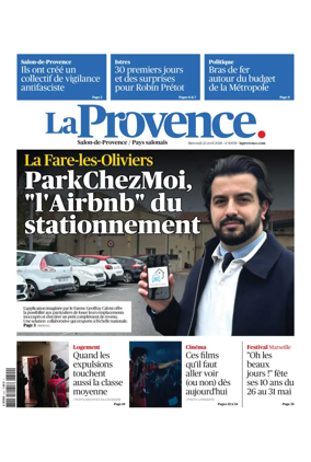 Cover of La Provence Salon-de-Provence / Pays salonais