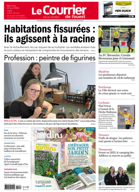 Cover of Le Courrier de l’Ouest (Deux-Sevres)