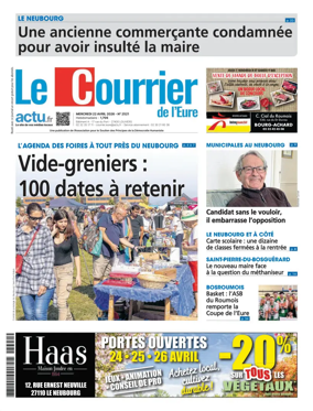 Cover of Le Courrier de l'Eure