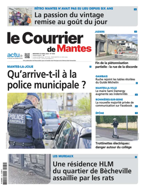 Cover of Le Courrier de Mantes