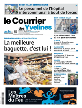 Cover of Le Courrier des Yvelines (Saint-Germain-en-Laye)