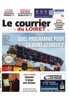 Cover of Le Courrier du Loiret