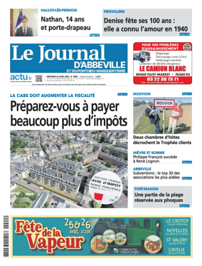 Cover of Le Journal d'Abbeville