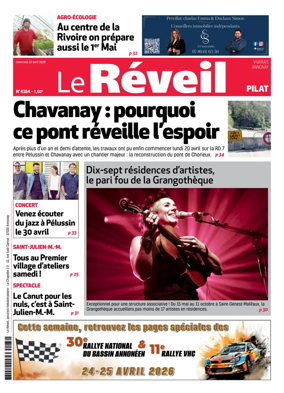 Cover of Le Reveil du Vivarais – edition Pilat