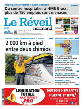 Cover of Le Reveil Normand (Orne)