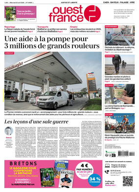 Cover of Ouest France (Caen - Bayeux - Falaise - Vire)