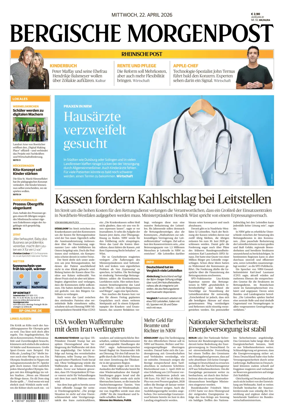 Cover of Bergische Morgenpost Wermelskirchen/Huckeswagen/Radevormwald