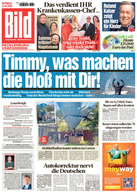 Cover of BILD Mecklenburg