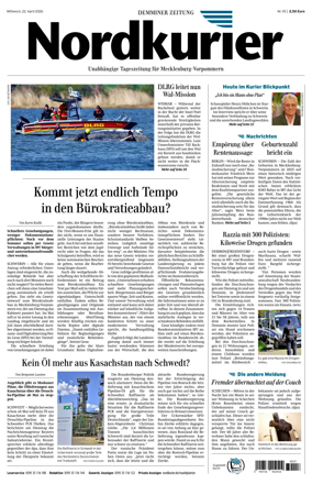 Cover of Demminer Zeitung