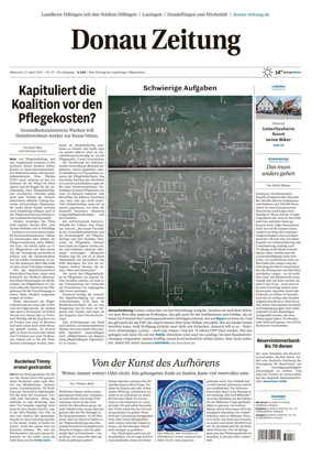 Cover of Donau Zeitung