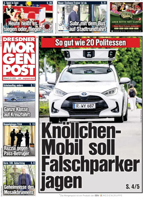 Cover of Dresdner Morgenpost