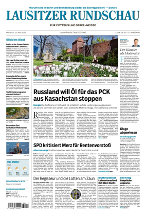 Cover of Lausitzer Rundschau