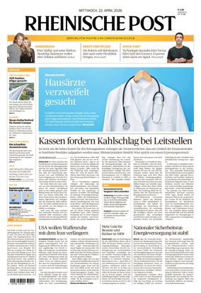 Cover of Rheinische Post Duisburg