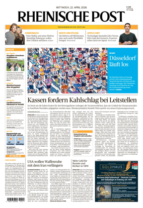 Cover of Rheinische Post Mettmann
