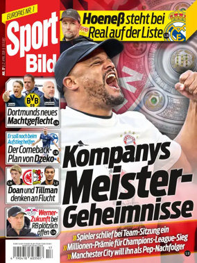 Cover of Sport BILD