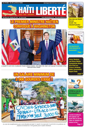 Cover of Haiti Liberte