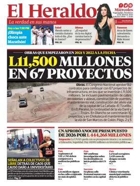 Cover of Diario El Heraldo