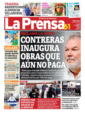 Cover of Diario La Prensa