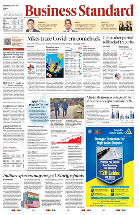 Cover of Business Standard