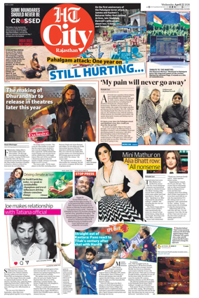 Cover of Hindustan Times (Jaipur) - City