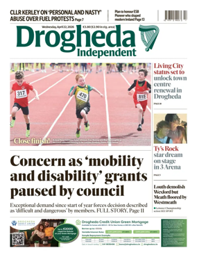 Cover of Drogheda Independent