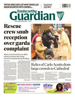 Cover of Enniscorthy Guardian
